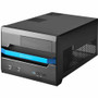 SilverStone Sugo Mini-tower Computer Case Black Blue Micro ATX ITX DTX 1 External 5.25 Bay Motherboard Supported SST-SG12B-V2