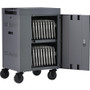 Bretford CUBE Cart Mini - 2 Shelf - Push/Pull Handle - 4 Casters - Steel - 24" Width x 21" Depth x 37.5" Height - Champagne - For 20 (Fleet Network)