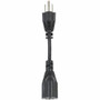 Bretford Power Extension Cord - 10 Pack (6 in.) - For Power Strip - 6" Cord Length - 10 (Fleet Network)