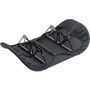 Chief Fusion Back Cover, Dual - Large - Supports Flat Panel Display - Stretchable, Lightweight - Polyester, Steel - Black (FCAC2X1LB)