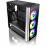 Thermaltake Level 20 MT ARGB Mid Tower Chassis - Mid-tower - Black - SPCC, Tempered Glass - 6 x Bay - Mini ITX, Micro ATX, ATX - 10 x (CA-1M7-00M1WN-00)