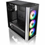 Thermaltake Level 20 MT ARGB Mid Tower Chassis - Mid-tower - Black - SPCC, Tempered Glass - 6 x Bay - Mini ITX, Micro ATX, ATX - 10 x (CA-1M7-00M1WN-00)