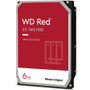 Western Digital Red WD60EFAX 6 TB Hard Drive - 3.5" Internal - SATA (SATA/600) - Storage System Device Supported - 5400rpm - 180 TB - (Fleet Network)