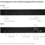 SIIG CE-H24W11-S1 4 x 4 HDMI 2. 0 4K HDR Matrix Switch with Cloud Control - Rack-Mountable Audio/Video Switchbox
