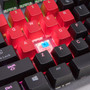 Tt eSPORTS Level 20 RGB Titanium Gaming Keyboard Blue Switch With USB Cable Connectivity And Media Controls KB-LVT-BLSRUS-01