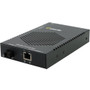Perle S-1110HP-SC40U Transceiver/Media Converter - 1 x Network (RJ-45) - 1 x SC Ports - SimplexSC Port - Single-mode - 0.05 mil (0 mil (Fleet Network)