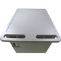 Ergotron DM40-2008-1 Zip40 Charging and Management Cart - 3-Shelf Steel Mobile Cart - 255 lb Capacity - 40-Device Support - 4 Locking Casters