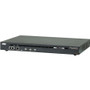 ATEN 8-Port Serial Console Server with Dual Power/LAN - Twisted Pair - 2 x Network (RJ-45) x USB - 8 x Serial Port - 10/100/1000Base-T (Fleet Network)