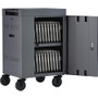 Bretford CUBE Cart - 2 Shelf - 5" (127 mm) Caster Size - Steel - 30" Width x 26.5" Depth x 37.5" Height - Arctic White - For 36 (Fleet Network)
