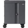 Bretford Pre-wired CUBE Cart - 2 Shelf - 5" (127 mm) Caster Size - Steel - 30" (762 mm) Width x 26.5" (673.10 mm) Depth x 37.5" mm) - (Fleet Network)