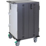 Ergotron YES36 Adjusta Charging Cart & Mobile Makerspace - 60 lb (27215.54 g) Capacity - 4 Casters - 4" (101.60 mm) Caster Size - 25" (Fleet Network)