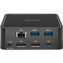 Kensington SD2400T Thunderbolt 3 Dual 4K Dock With Power Delivery For Notebooks And Desktops High Performance Notebook/Desktop Ports USB PC K38390NA
