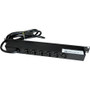 Wiremold Perma Power 6-Outlet Surge Supressor/Protector - 6 x NEMA 5-20R - 120 V AC Input - 120 V AC Output - Telephone/Cable - 15.1 (Fleet Network)