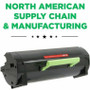 Compatible CIG 200642P Remanufactured Ultra High Yield MICR Toner Cartridge - Black - 20000 Pages - with Lexmark MS510/MS610 Series