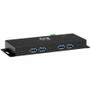 Tripp Lite by Eaton U460-4A3C-IND 7-Port Industrial-Grade USB 3.1 Gen 2 Hub - USB Type C - External - 7 USB Port(s) - 7 USB 3.1 - UASP (Fleet Network)
