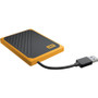 WD My Passport Go WDBMCG5000AYT-WESN 500 GB Portable Solid State Drive - External - Black, Amber - USB 3.0 - 3 Year Warranty (WDBMCG5000AYT-WESN)