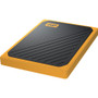 WD My Passport Go WDBMCG5000AYT-WESN 500 GB Portable Solid State Drive - External - Black, Amber - USB 3.0 - 3 Year Warranty (WDBMCG5000AYT-WESN)
