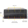 Supermicro SuperServer 4029GP-TRT3 Server Barebone System - 4U Rack-mountable - Socket P LGA-3647 - 2 x Processor Support - Intel C622 (SYS-4029GP-TRT3)