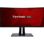 ViewSonic VP3481 34" Class WQHD Curved Screen LCD Monitor - 21:9 - 34" Viewable - Multi-domain Vertical Alignment (MVA) - LED - 3440 x (Fleet Network)