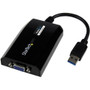 StarTech.com USB 3.0 to VGA Display Adapter 1920x1200 1080p, DisplayLink Certified, Video Converter w/ External Graphics Card - Mac & (Fleet Network)