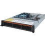 Gigabyte R272-Z32 2U Rackmount Server Barebone - AMD EPYC SP3 Socket - 128GB DDR4 - 24-Bay NVMe - Dual PSU