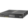 HPE 2930F 8G PoE+ 2SFP+ TAA Switch - 8 Ports - Manageable - Gigabit Ethernet, 10 Gigabit Ethernet - 10/100/1000Base-T, 10GBase-X - 3 - (Fleet Network)