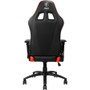 MSI MAG CH120 Gaming Chair - Black/Red PVC Leather - 4D Armrests - 330 lb Capacity - Adjustable Height & Tilt