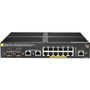 HPE JL693A#B2C 2930F 12G PoE+ Switch - 16 Ports - 12 PoE+ - 2 SFP+ - Managed Layer 3 - 170W - Rack-Mountable