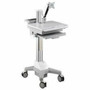 Amer Mounts Computer Cart Articulating Single Arm - 33.07 lb (15000 g) Capacity - 4 Casters - 24" (609.60 mm) Screen Supported (Fleet Network)