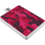 Seagate One Touch STJE500405 500 GB Portable Solid State Drive - External - Camo Red - Notebook Device Supported - USB 3.0 - Retail (STJE500405)