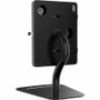 CTA Digital PAD-PARAFD Premium Height-Adjustable Floor-to-Desk Security Kiosk for Tablets - Metal Stand with Key Lock - Gooseneck - Weighted Base