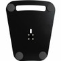 CTA Digital PAD-PARAFD Premium Height-Adjustable Floor-to-Desk Security Kiosk for Tablets - Metal Stand with Key Lock - Gooseneck - Weighted Base