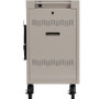 Bretford CUBE Cart Mini Charging Cart - 4 Casters - 5" (127 mm) Caster Size - Steel - 24" Width x 21" Depth x 37.5" Height - Champagne (Fleet Network)