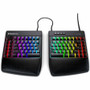 Kinesis Freestyle Edge RGB Gaming Keyboard - Cable Connectivity - USB Type A Interface - RGB LED - Game Mode, Multimedia Hot Key(s) - (Fleet Network)