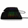 Kinesis Freestyle Edge RGB Gaming Keyboard - Cable Connectivity - USB Type A Interface - RGB LED - Game Mode, Multimedia Hot Key(s) - (KB975-SIL)