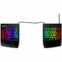 Kinesis Freestyle Edge RGB Gaming Keyboard - Cable Connectivity - USB Type A Interface - RGB LED - Game Mode, Multimedia Hot Key(s) - (KB975-SIL)