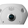 Hikvision DS-2CD63C5G0E-IVS 2MM Smart 12MP Outdoor Fisheye Network Camera - Infrared Night Vision 50ft - IP67 - PoE/DC