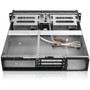 iStarUSA D Storm Rackmount Chassis With Black SEA Bezel HDD SSD Converter SECC Aluminum Alloy Steel Rack-mountable HDD/SSD D-200SEA-BK-HDD2535
