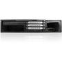 iStarUSA D Storm Rackmount Server Case With Black SEA Bezel SECC Aluminum Alloy Zinc Coated Construction D-200SEA-BK-RAIL24