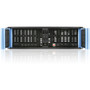 iStarUSA D Storm Rackmount Chassis With Blue SEA Bezel HDD SSD Converter Compatible SECC Aluminum Alloy D-300SEA-BL-HDD2535