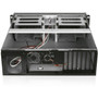 iStarUSA D Storm Rackmount Server Case With Blue SEA Bezel Steel And Aluminum Construction Rack Ready D-300SEA-BL-RAIL24