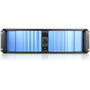 iStarUSA D Storm D-300SEA-BL-T7SA Server Case with Blue SEA Bezel and HDD Hot-swap Rack - Rack-mountable - Blue, Black - Aluminum - 3U (Fleet Network)