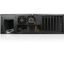iStarUSA D Storm Rackmount Server Case With Red SEA Bezel Steel And Aluminum Components Rack Ready Rack-mountable Zinc-coated D-300SEA-RD-RAIL24