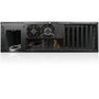 iStarUSA D Storm Rackmount Chassis With Silver SEA Bezel And HDD SSD Converter Versatile Drive Support SECC Aluminum D-300SEA-SL-HDD2535