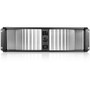iStarUSA D Storm D-300SEA-SL-T7SA Server Case with Silver SEA Bezel and HDD Hot-swap Rack - Rack-mountable - Silver, Black - Aluminum (Fleet Network)