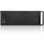 iStarUSA D Storm D-400SEA-BK-HDD2535 with Black SEA Bezel and HDD/SSD Converter - Rack-mountable - Black - SECC, Aluminum Alloy, Steel (Fleet Network)