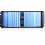 iStarUSA D Storm D-400SEA-BL-HDD2535 with Blue SEA Bezel and HDD/SSD Converter - Rack-mountable - Blue, Black - SECC, Aluminum Alloy, (Fleet Network)