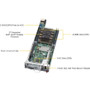 Supermicro SYS-5039MP-H8TNR SuperServer 5039MP-H8TNR - 8-Node Microcloud Server Barebone System - 3U Rack-mountable - Socket P LGA-3647 - Intel C621
