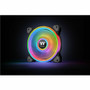 Thermaltake Riing Quad 120 Mm Cooling Fan 3 Pack Enhanced RGB Illumination Quiet Performance Diameter Gal/min Maximum mL/min Rpm S X CL-F088-PL12SW-B
