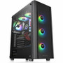 Thermaltake V250 TG ARGB Mid-Tower Chassis - Mid-tower - Black - SPCC, Tempered Glass - 4 x Bay - 0 - ATX, Micro ATX, Mini ITX - 6 x - (CA-1Q5-00M1WN-00)